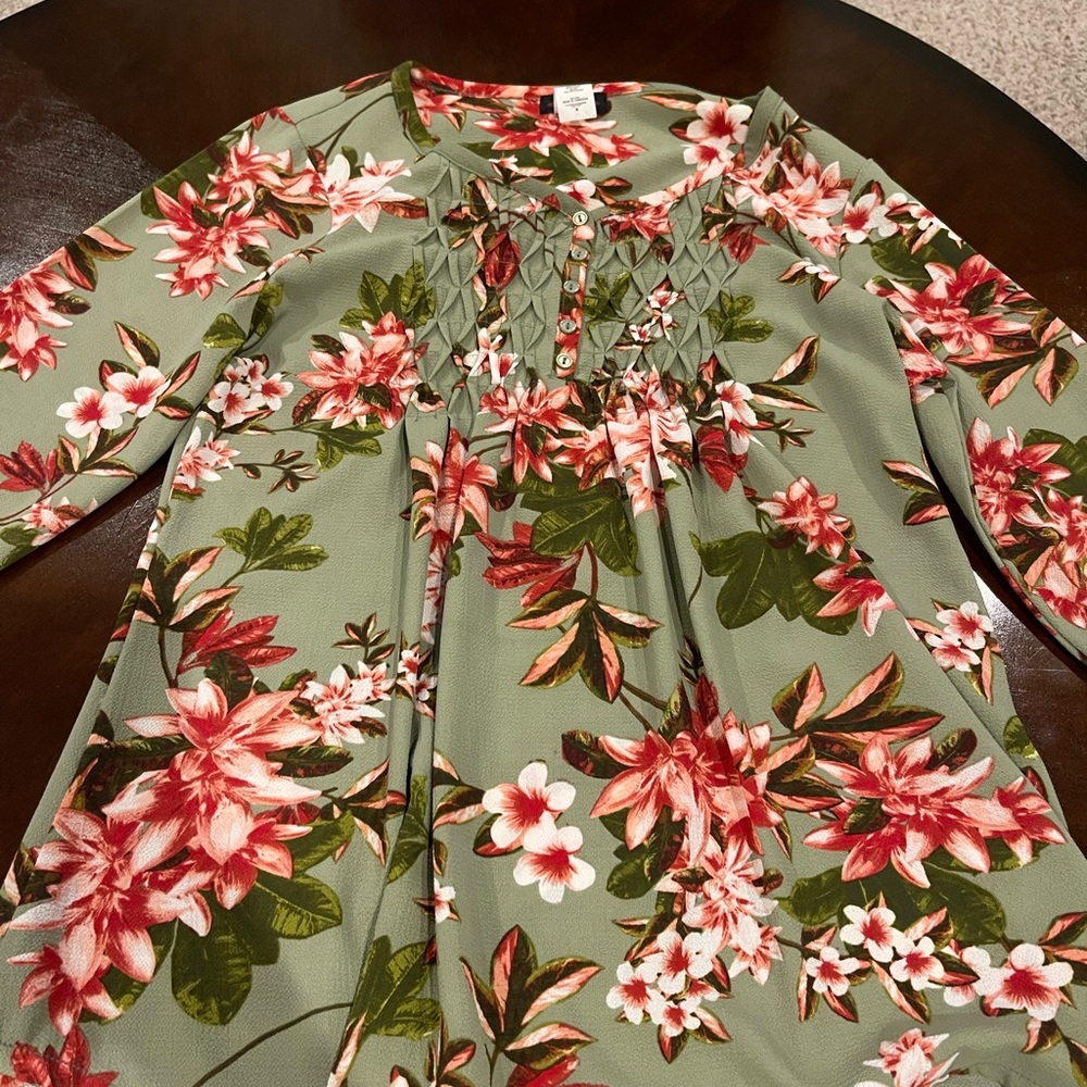 Long sleeve blouse